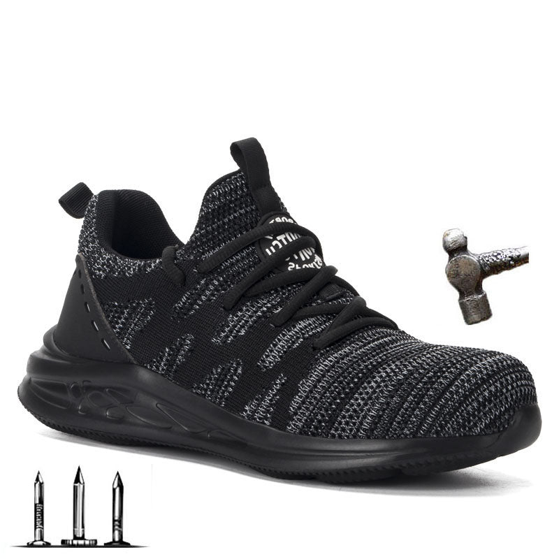 The Delta — Breathable Steel-Toe Trainer
