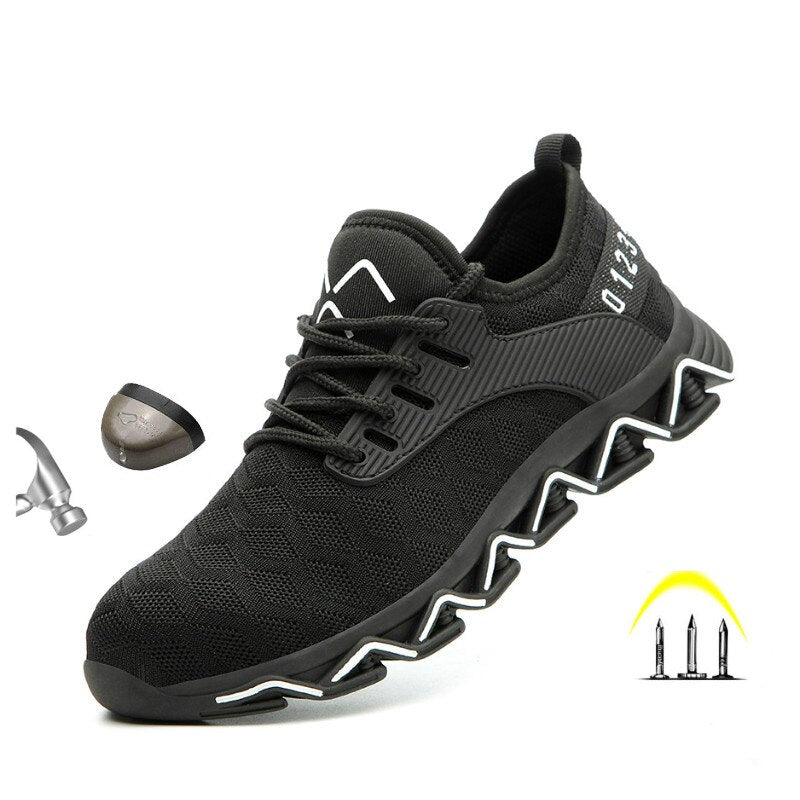 The Viper — Steel-Toe Work Shoe