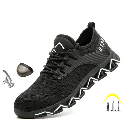 The Viper — Steel-Toe Work Shoe